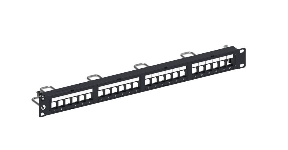 COMMSCOPE Panel 24p Cat6A s/jac