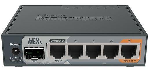 MKT hEX S 5p Router C/Fuente