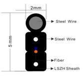 Profiber Drop 1FO G657A2 LSZH 1KM