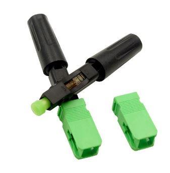 Fast Connector, SC/APC VERDE