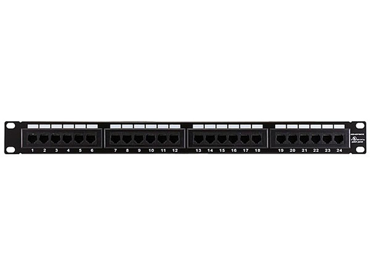 PATCHPANEL 24 PORTS C5E
