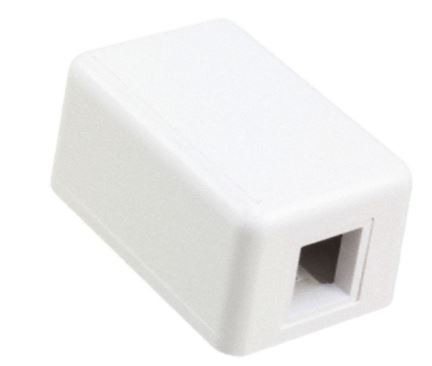 COMMSCOPE MODULAR JACK BOX 1PORT