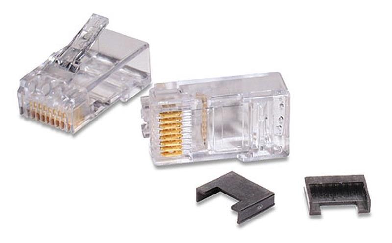 AMP RJ45 BLINDADO con Guia
