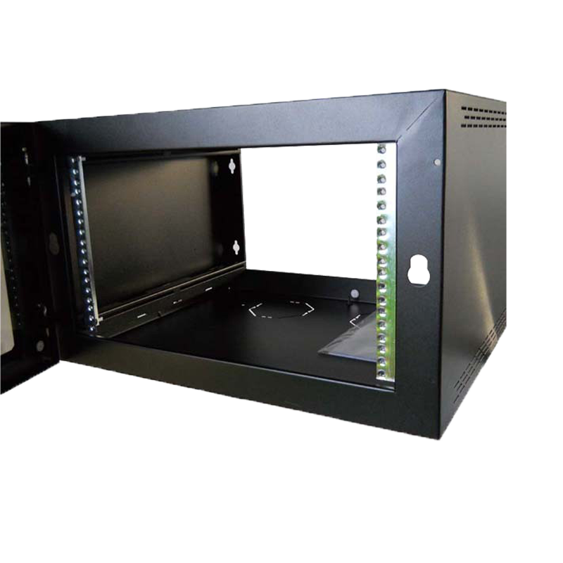 RACK MURAL 4U 50Cm. Puerta Vidri