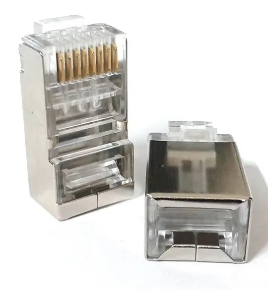 RJ45 MACHO 8C - BLINDADO