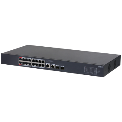 Dahua switch 16p Poe +2sfp+2giga