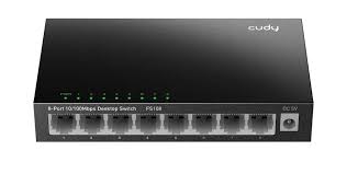 CUDY 8-Port 10/100 Mbps Metal Switch